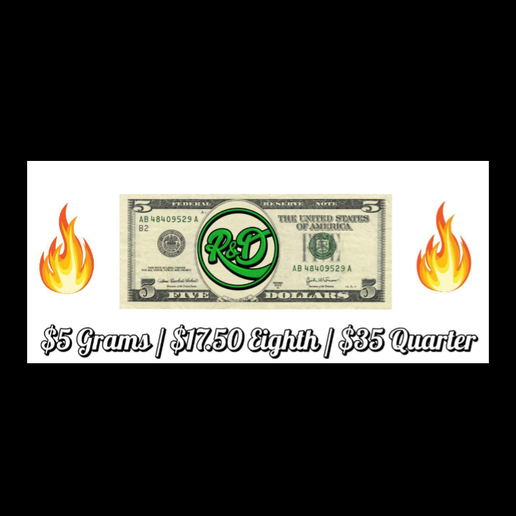 Lavendar Jack THC Brick Hemp Flower / 1/8 oz (3.5g)